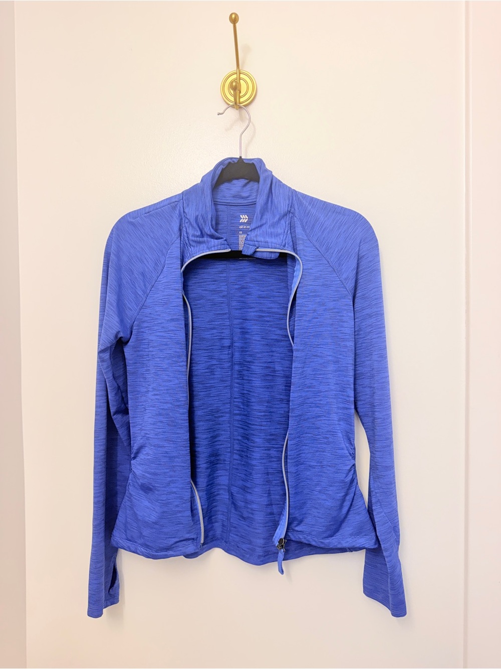 all in motion Royal Blue Full-Zip Performance Jacket